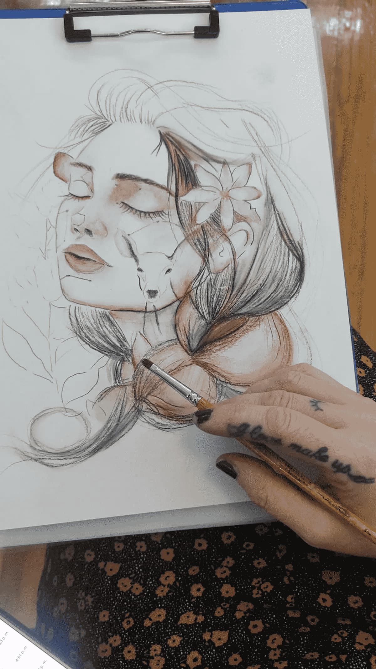 face chart por Lucía Camarena - LuCa make up - esucela de maquillaje Bilbao